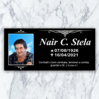 Imagem de Placa ACM 315 - 30cm x 14cm (foto retangular 8x10)